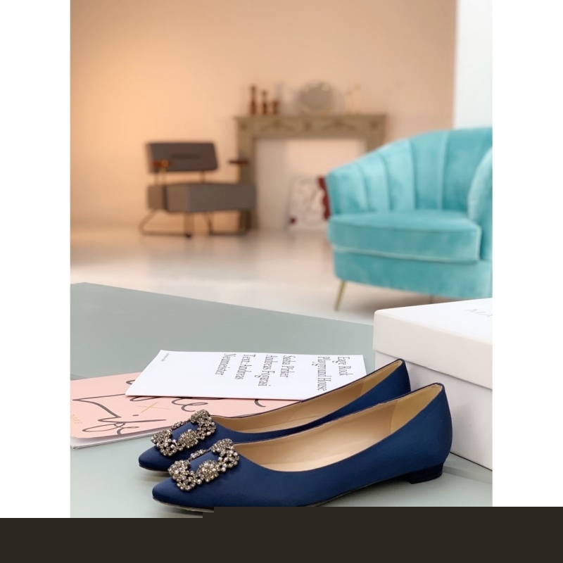Manolo Blahnik flat shoes